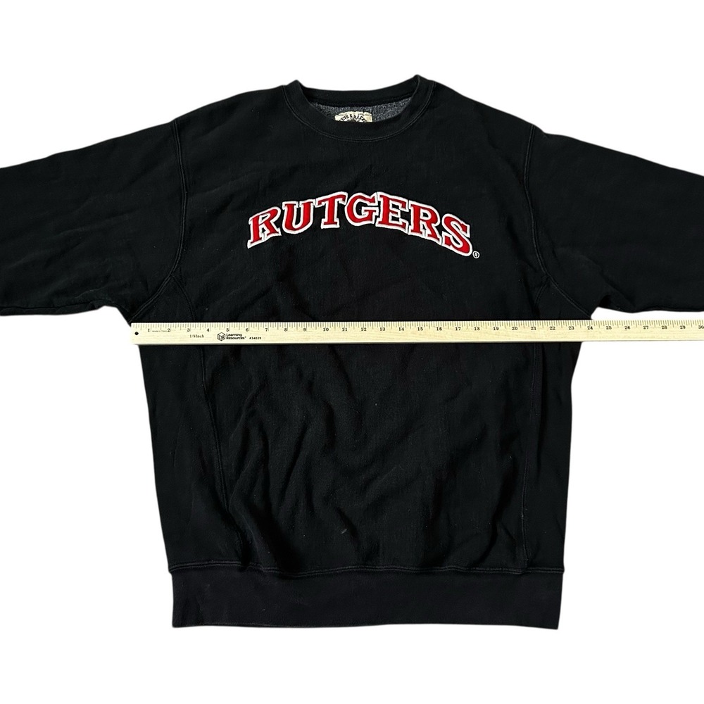 VTG Rutgers Scarlet Knights Steve And Barry's Crewneck Sweatshirt XL - Picture 6 of 6